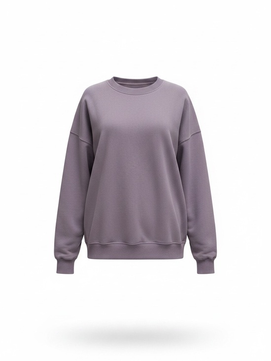 Kirkland Signature Sweaters - Kirkland Signature Women Large Light Lavender Crewneck Pullover